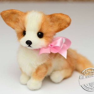 Welsh Corgi made to order Dog Plush Toy, Puppy Plush, Dog Stuffed Animal, Stuffed Toy image 7