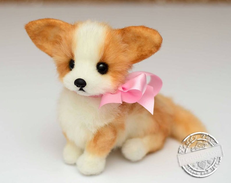 Welsh Corgi made to order Dog Plush Toy, Puppy Plush, Dog Stuffed Animal, Stuffed Toy image 7