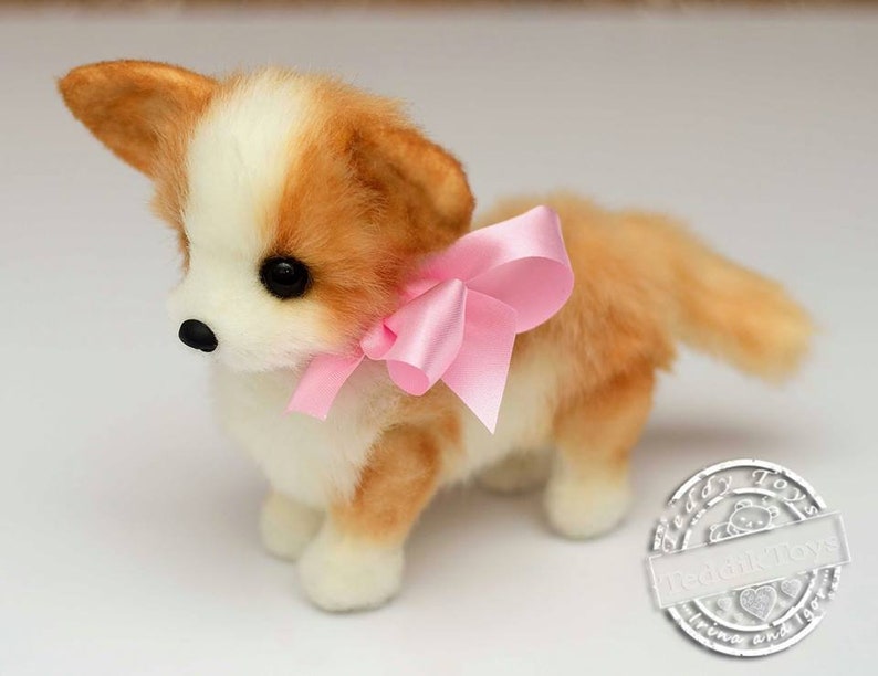 Welsh Corgi made to order Dog Plush Toy, Puppy Plush, Dog Stuffed Animal, Stuffed Toy image 6