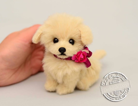 English Cream Golden Retriever , made to Order Dog Plush Toy