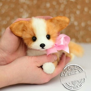 Welsh Corgi made to order Dog Plush Toy, Puppy Plush, Dog Stuffed Animal, Stuffed Toy image 5