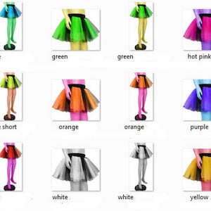 Sunnei - Printed Tulle Skirt - Yellow Stripe main image 1