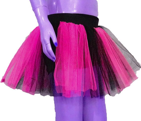 plus size neon pink tutu
