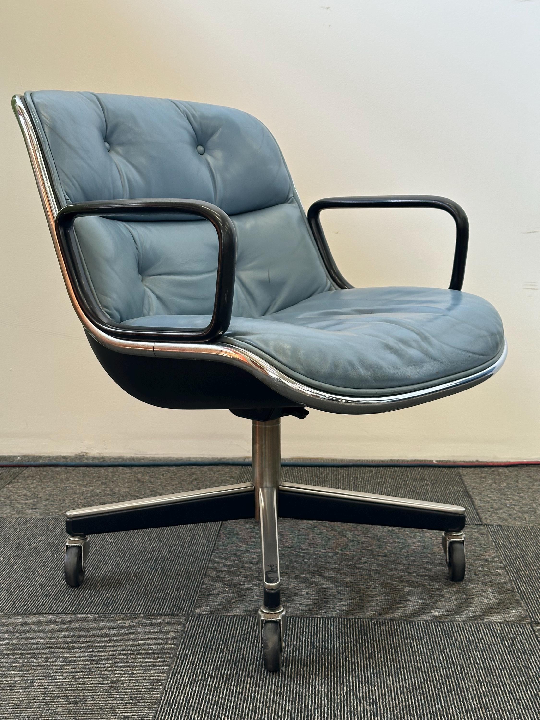 希少　レア　knoll ピアソン・エグゼクティブチェア　ヴィンテージ 最高峰 Knoll/ノール 47万「ヴィンセントキャフィエロチェア」a