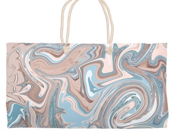 Calm Weekender Tote Design personnalisé, 24x13 pouces