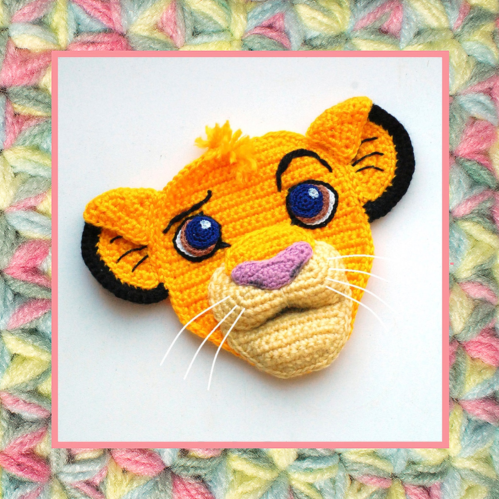 Львенок симба крючком схема и описание на русском