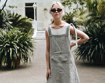For Marta / Custom/ Garden dress / Pinafore dress