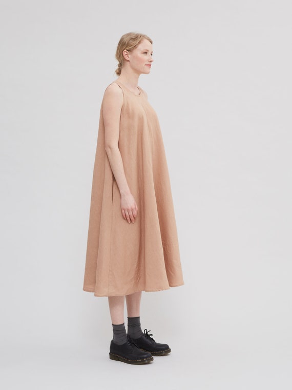 sahara linen dress