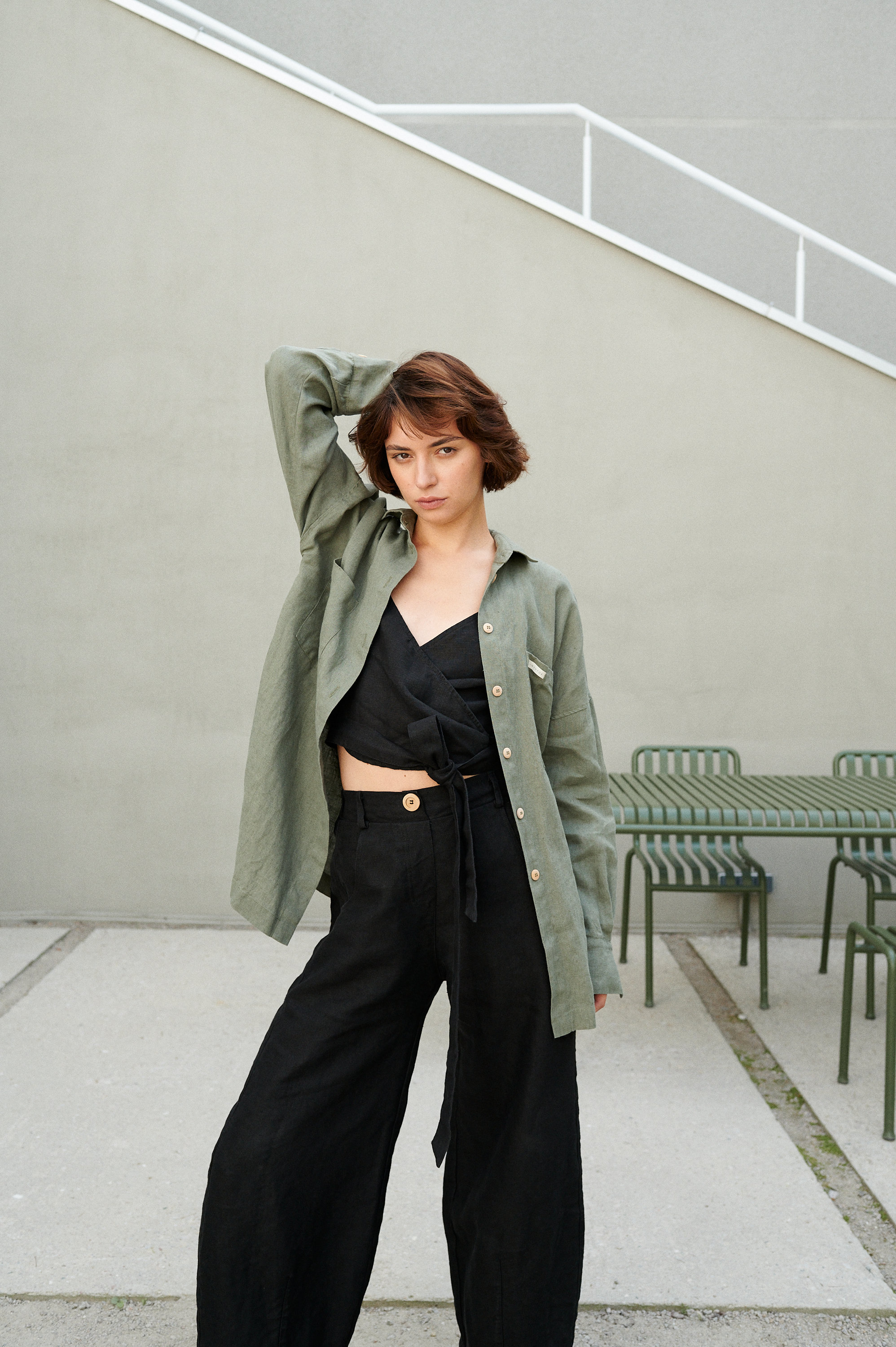 トップス seed and soil wrap top eeca462b2a5df558e41a8ed5140ed6
