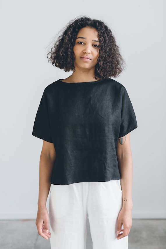 linenfox mona top