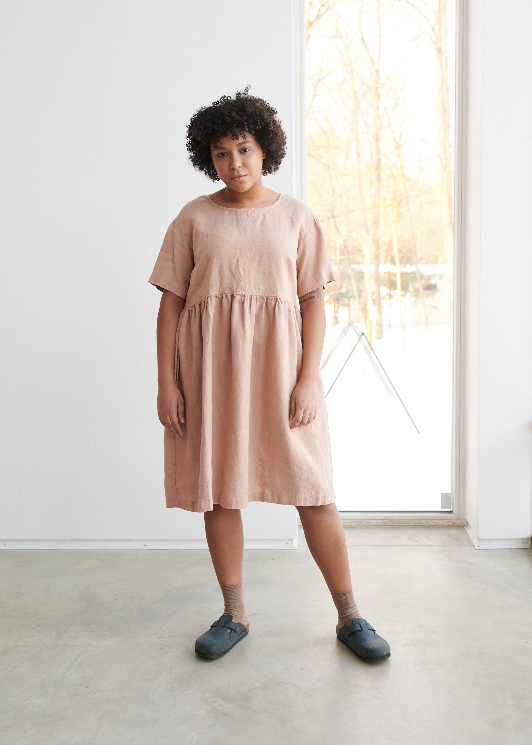 peach dress casual Beach Small 59 long based on size Small * Hand wash cold Sleeveless Peach Cotton Jersey Dress