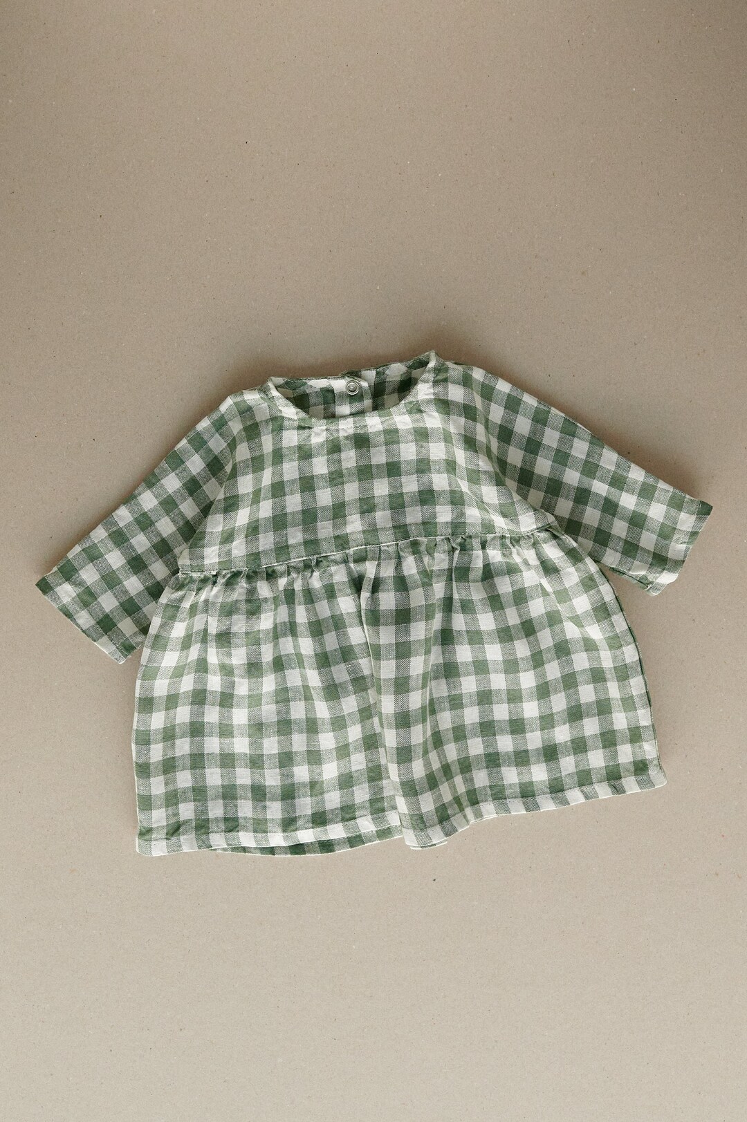 Tennessee Gingham Embroidered Baby/Girls A-Line Dress main image 1