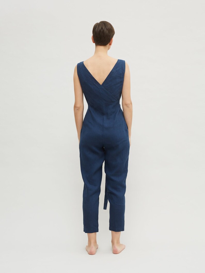 etsy linen overalls