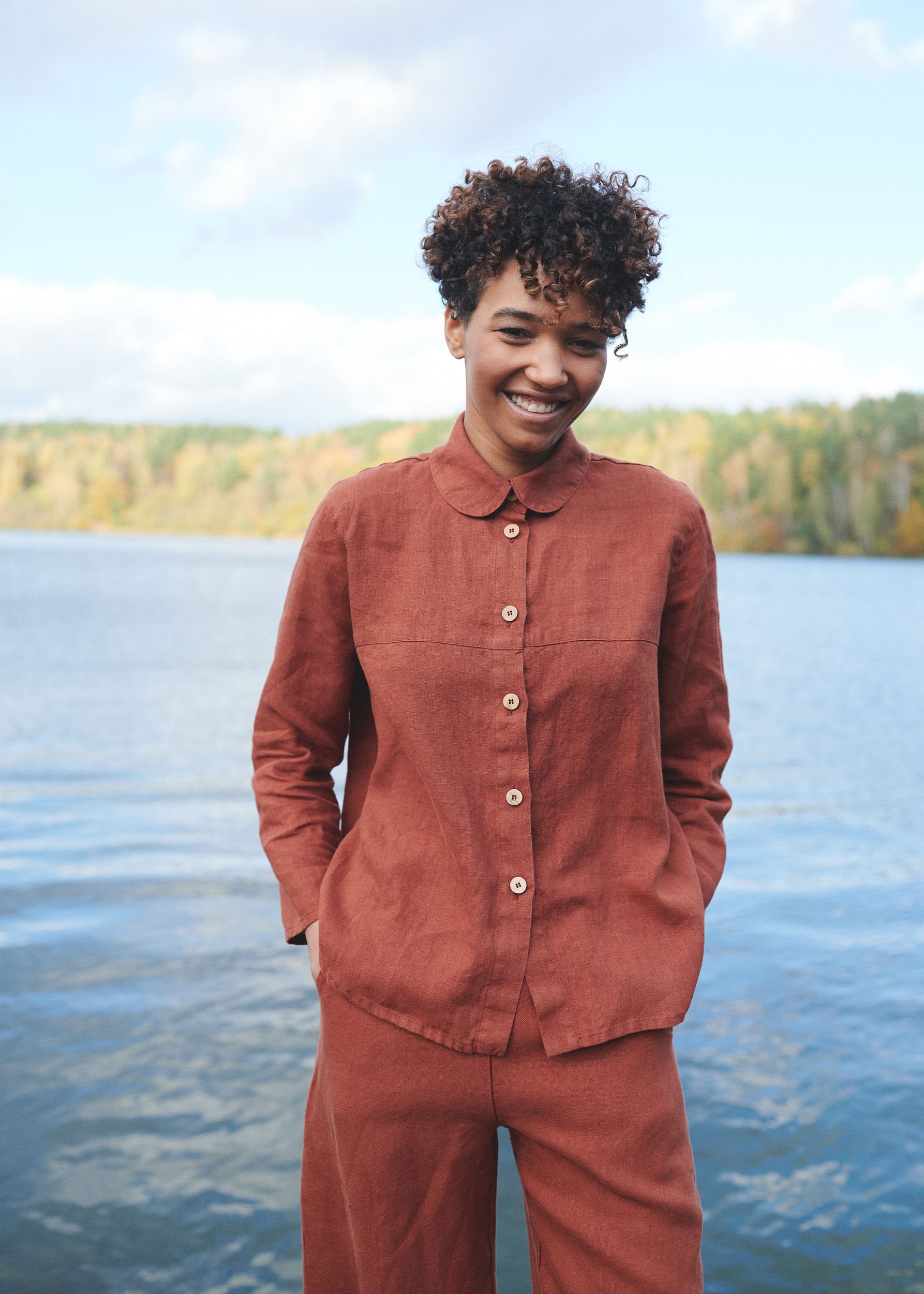 terracotta dress shirt Terracotta banker stripes french cuff poplin Shirt