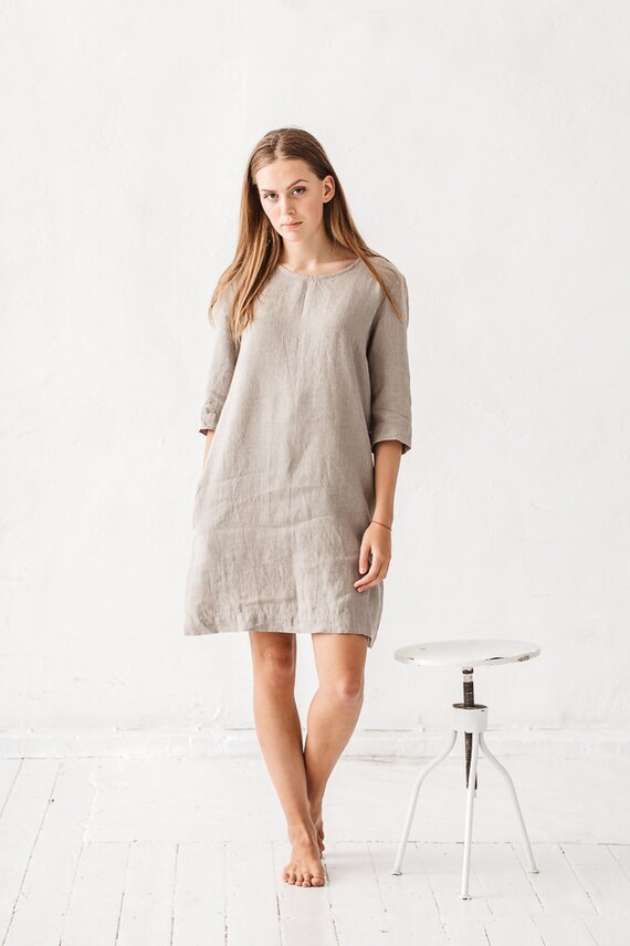 basic linen dress
