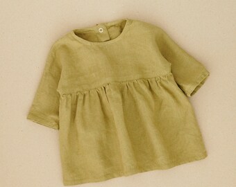 Baby linen dress