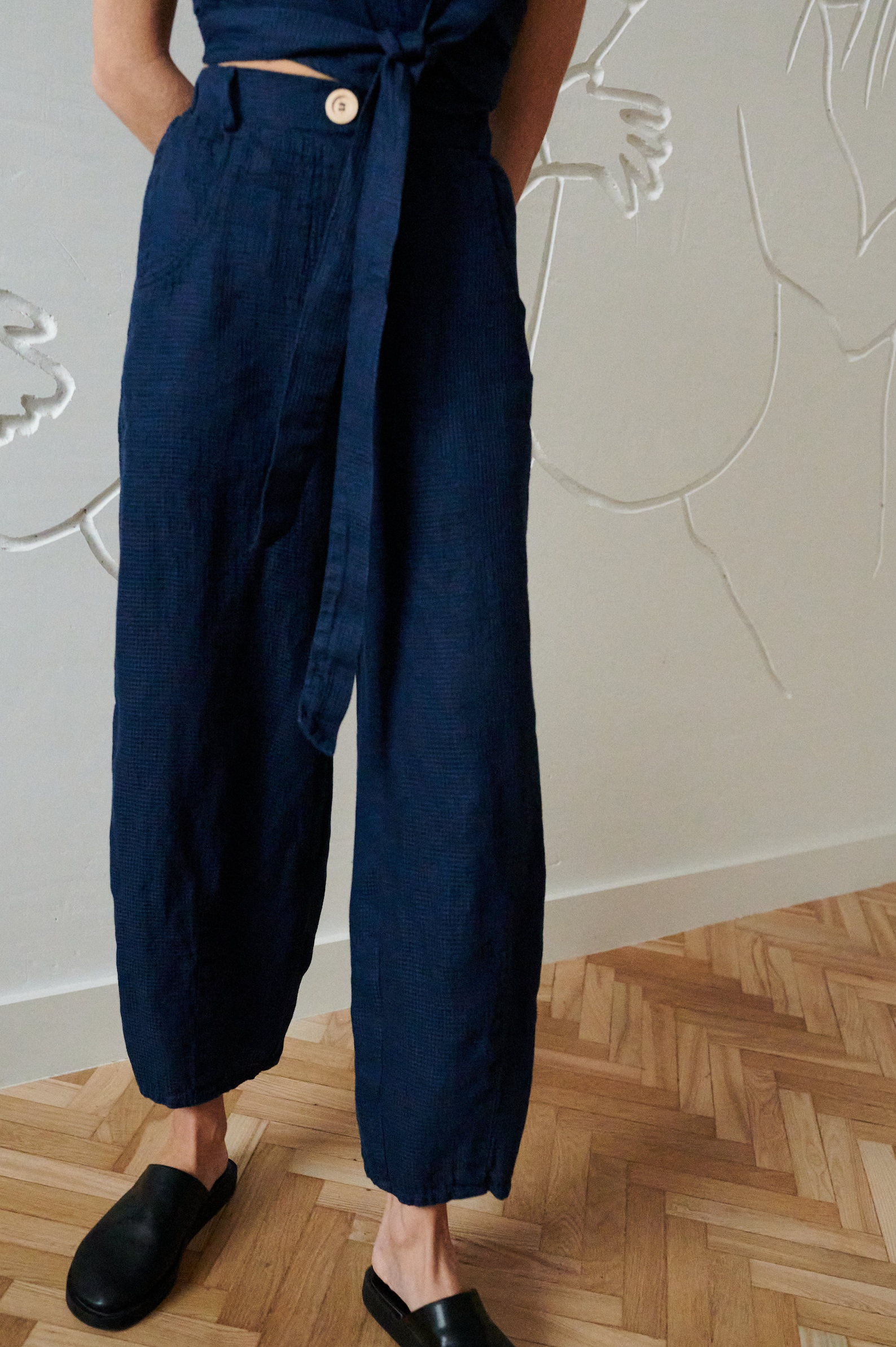 Skatie Linen Wash Trouser