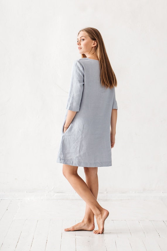 basic linen dress
