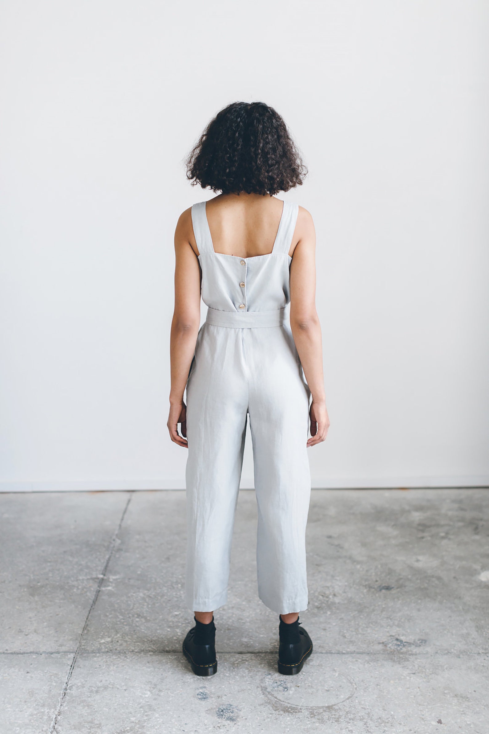Naomi jumpsuit / Linen jumpsuit/ Oversized jumpsuit/ Summer Etsy