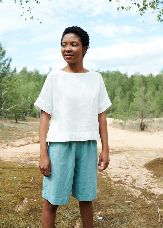 linenfox mona top