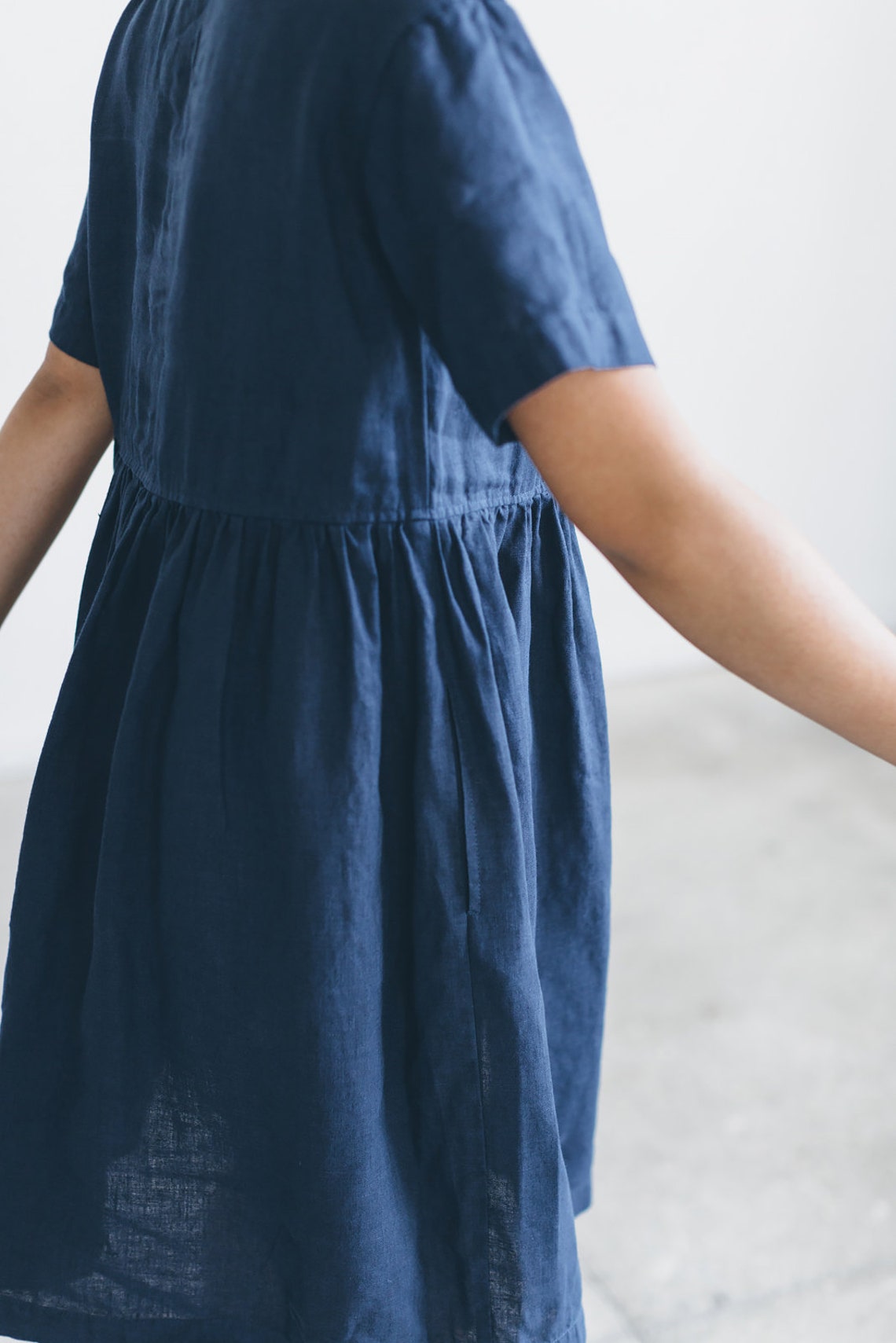 Anna Dress - Linen Blend