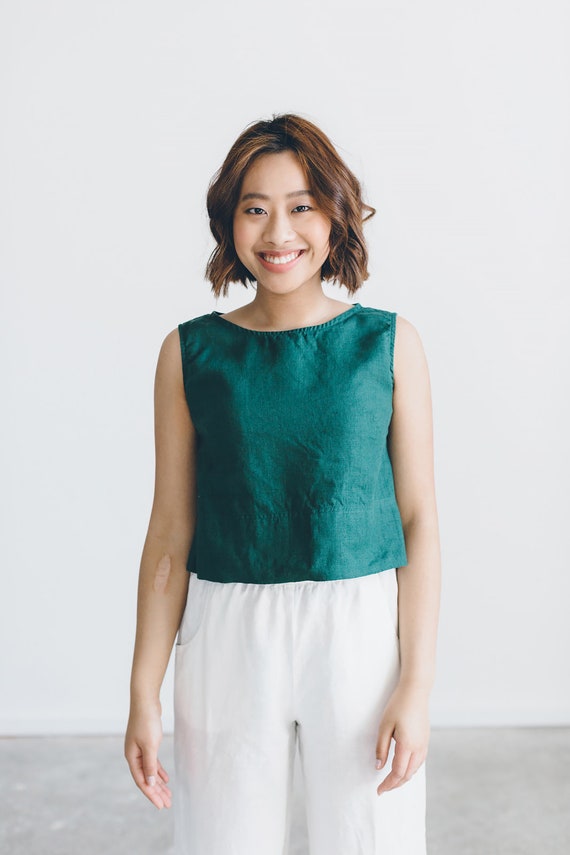 linen top etsy