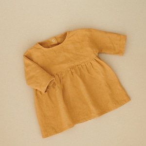 Baby linen dress