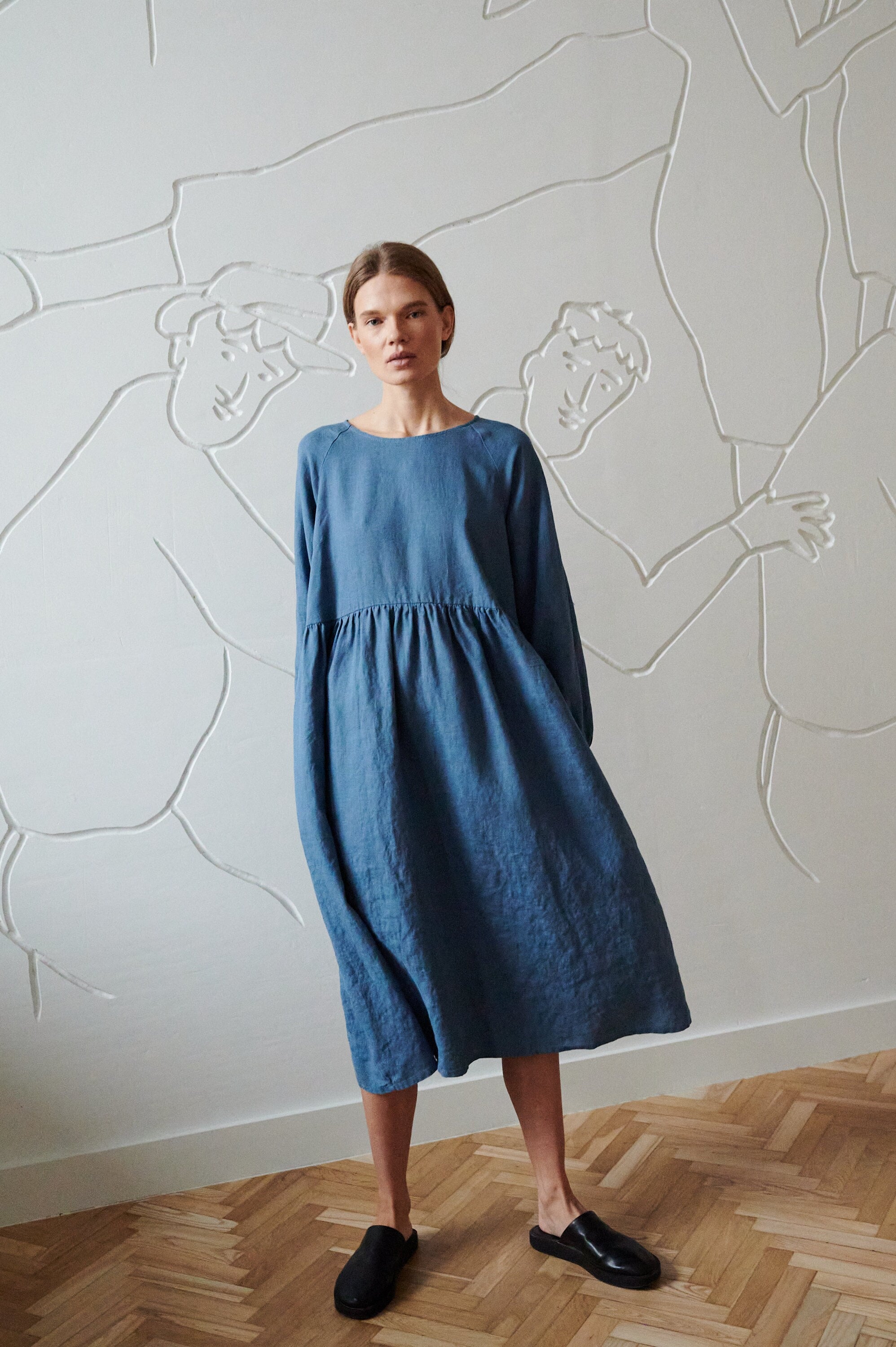 unusual linen dresses uk Unique Linen Dress