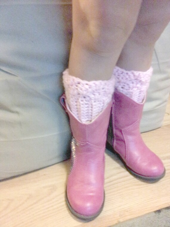 Girls Boot Cuff PATTERN ONLY Etsy