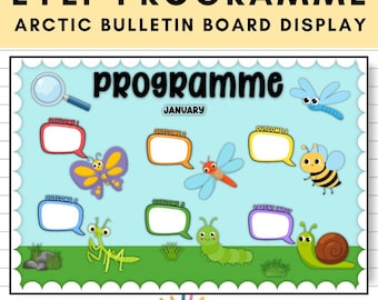 EYLF / Early Years Learning Framework - Programming Bulletin Board Display - Bugs and Insects
