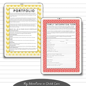 PDF Child Portfolio Templates Starter Kit EYLF V2.0 image 2