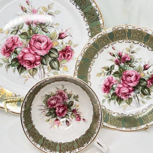 Royal Stafford Teacup and Saucer, Antique Tea Cups Vintage, English Bone China Cups, Pink Teacups, Teatime Teacups, Friendship Cups