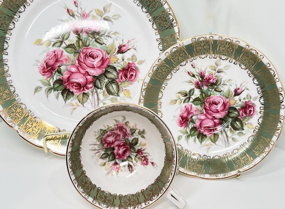 Royal Stafford Teacup and Saucer, Antique Tea Cups Vintage, English Bone China Cups, Pink Teacups, Teatime Teacups, Friendship Cups