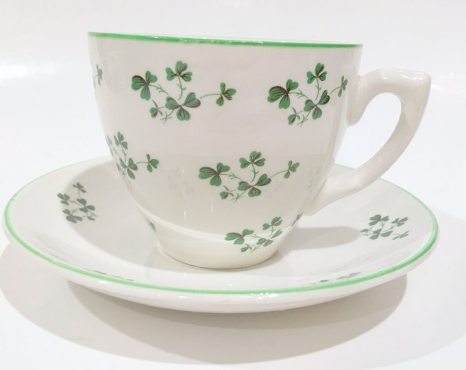 Irish Tea Cup and Saucer Carrigaline Pottery Cork Ireland Etsy
