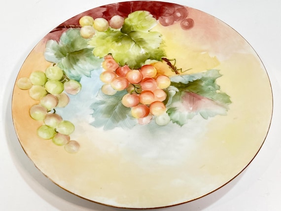 Limoges French Plate, Jean Pouyat Limoges, JP over L Plate, French Limoges Plate, Antique Limoges Porcelain, Gift for Her, Anniversary Gift
