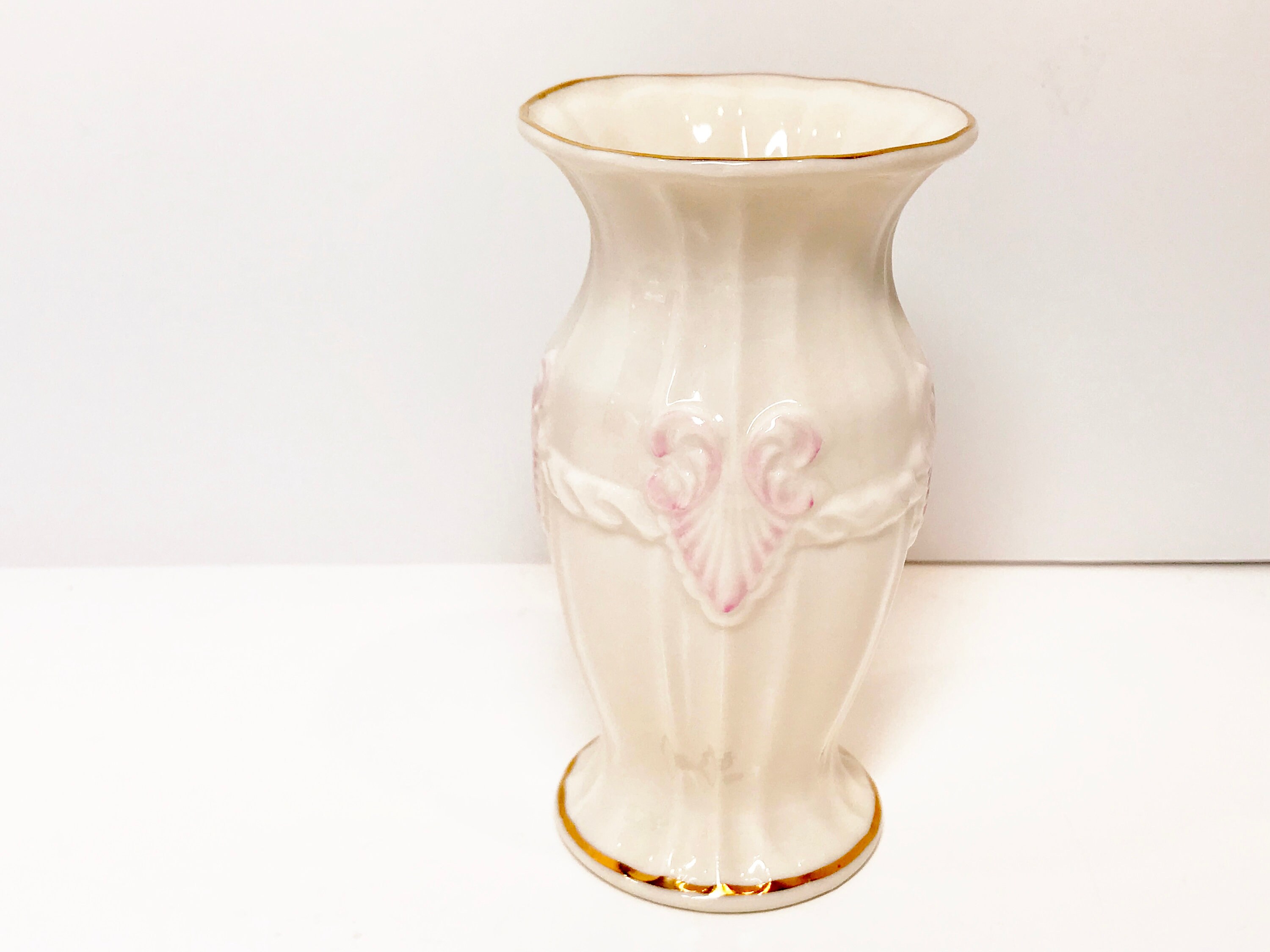 Reserved for SR, Panel Vase, Belleek Vase, Irish Vase, Belleek China, Irish Porcelain, Made in