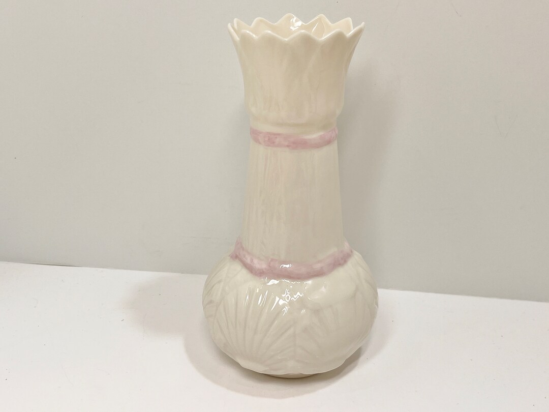 Belleek Vase , Echinus Vase , Brown Mark Belleek , Irish Vase , Belleek