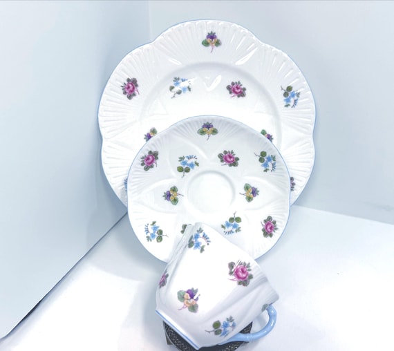 Shelley Rose Pansy Forget Me Not China Place Setting