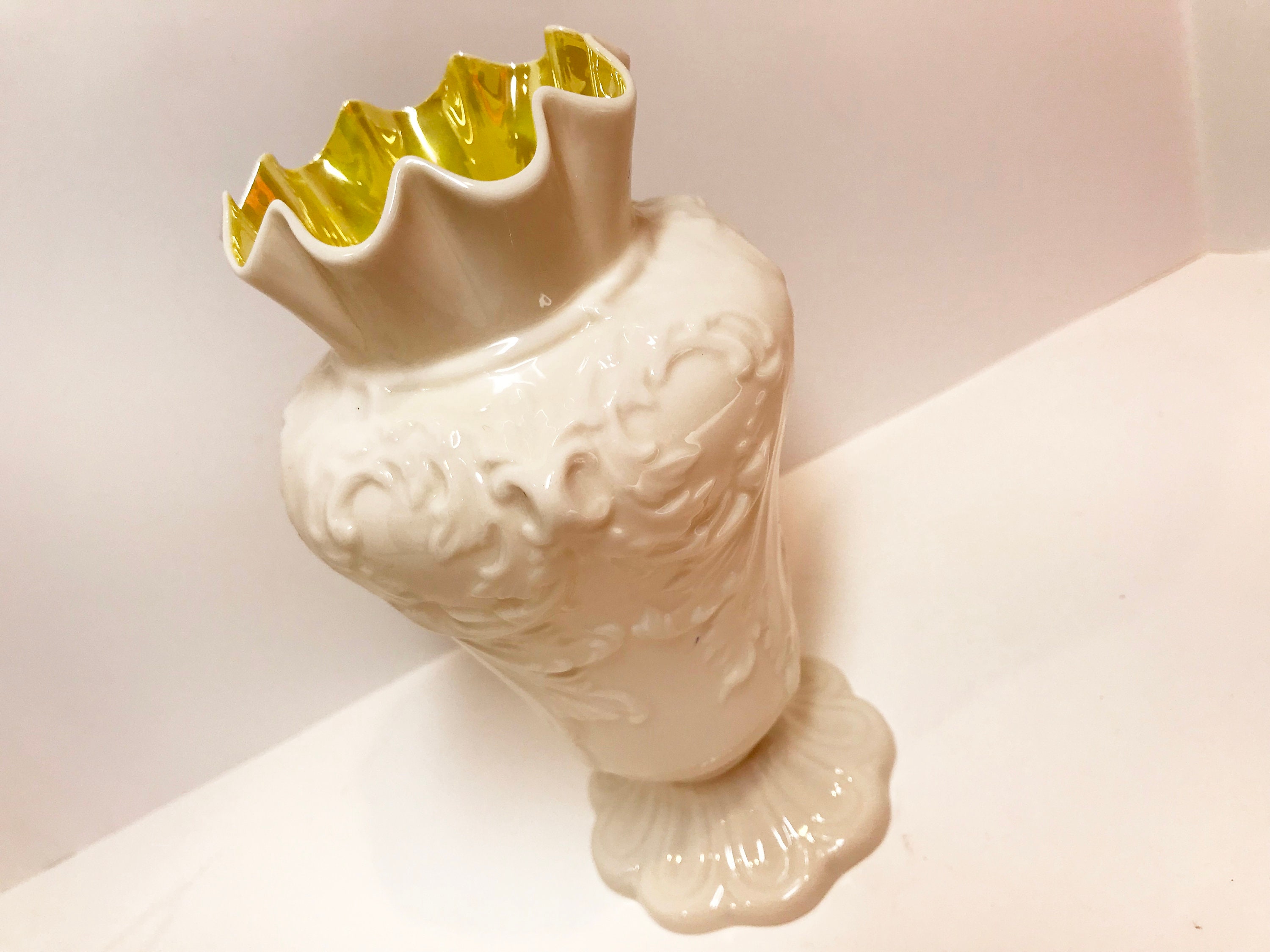 Belleek Vase, Rathmore Vase, Irish Vase, Belleek China, Irish Porcelain