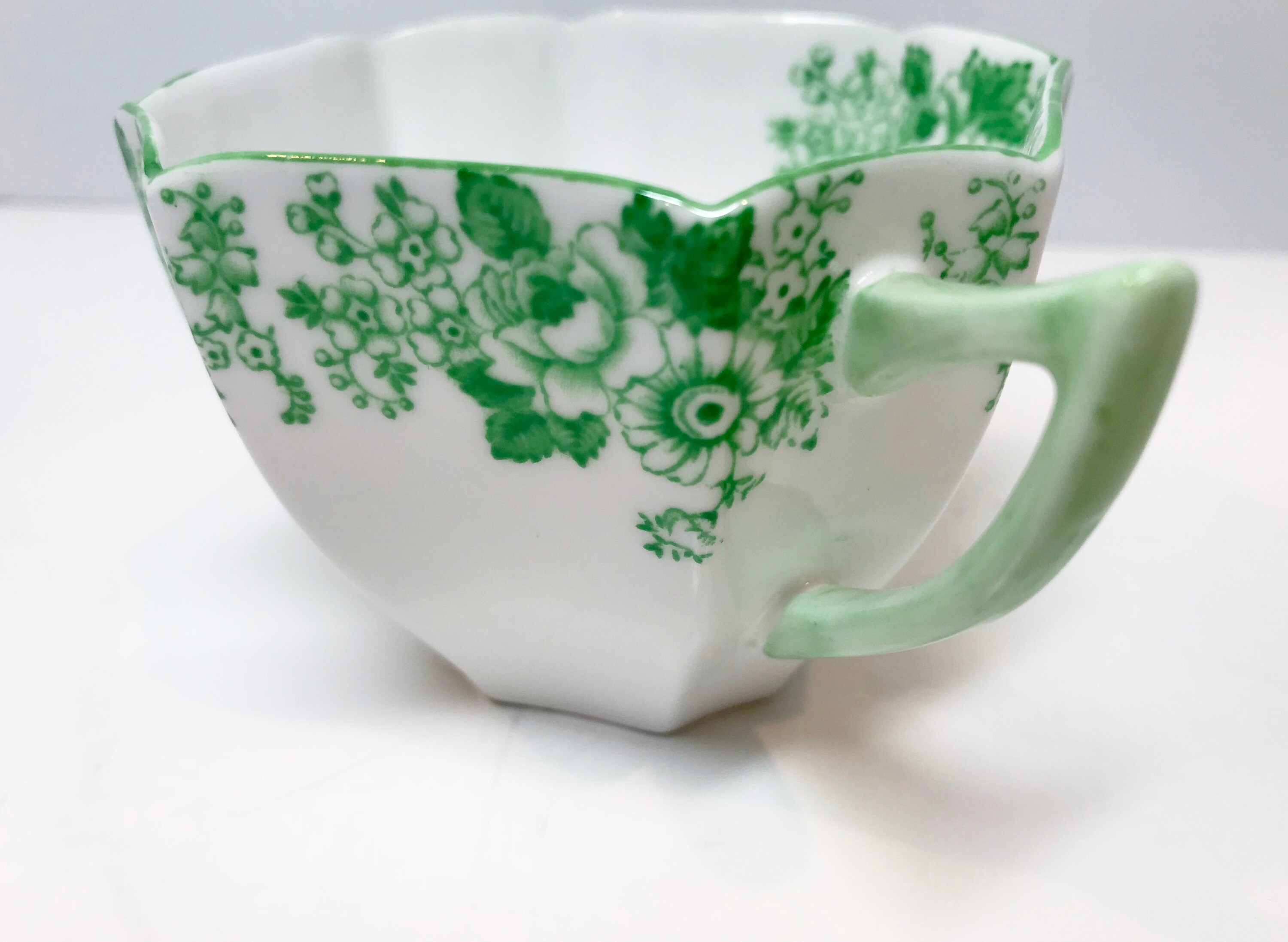 Shelley Tea Cup Only, Shelley Queen Anne Pattern, Shelley China