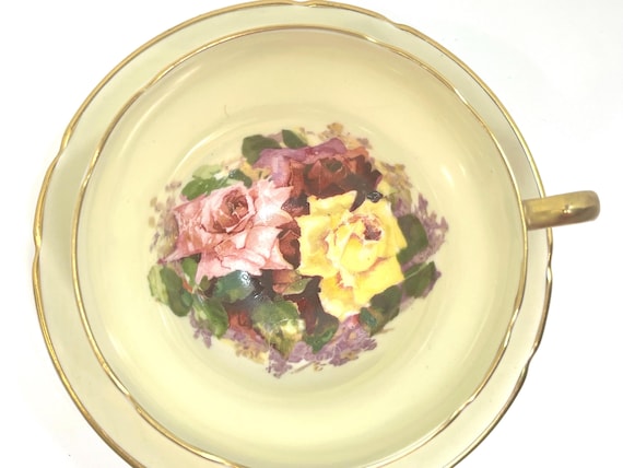 Stanley Teacup and Saucer, Rose Teacup, Vintage Teacups, English Teacup, Floral Teacup, Gift for Her, Anniversary Gift, Housewarming Gift