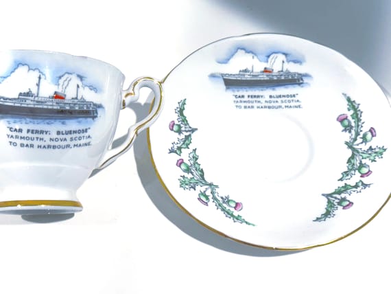 Royal Stafford Teacup:  Nova Scotia Ferry