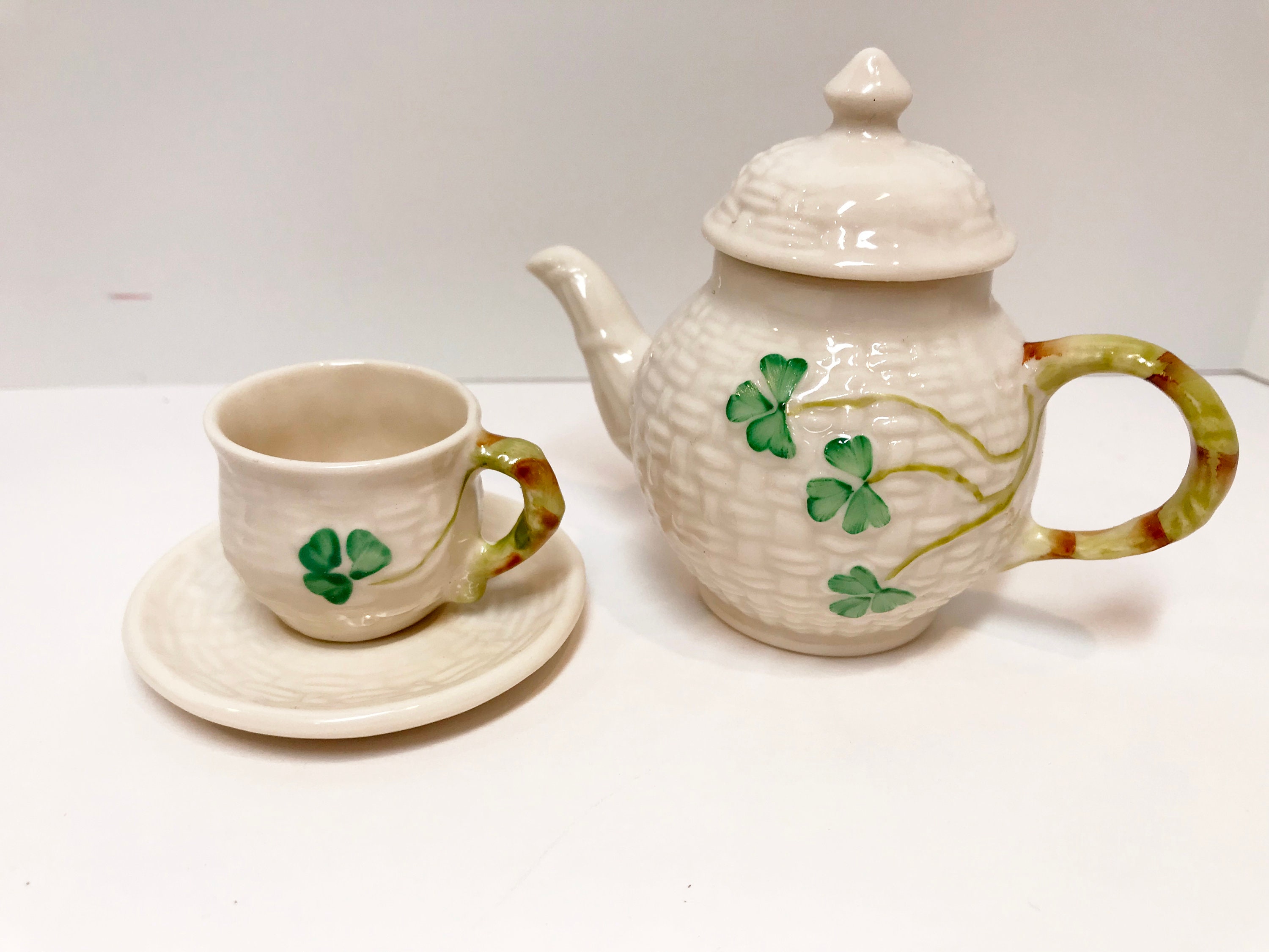 Reserved for SR, Belleek Children's Tea Set, Belleek Tea Set, Irish