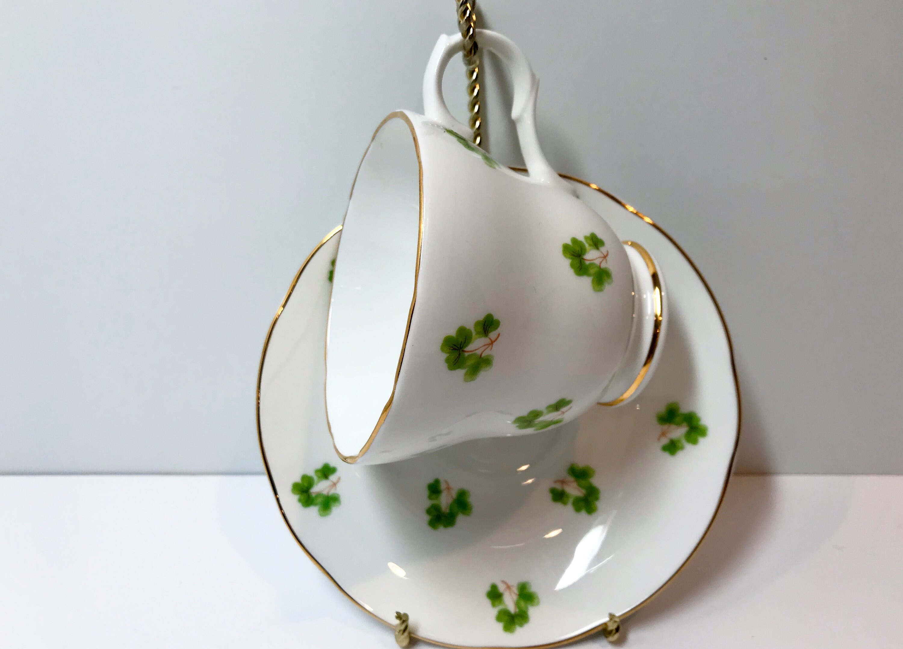 Reserved for SR, Crown Trent Tea Cup and Saucer, Irish Tea Cup, Irish