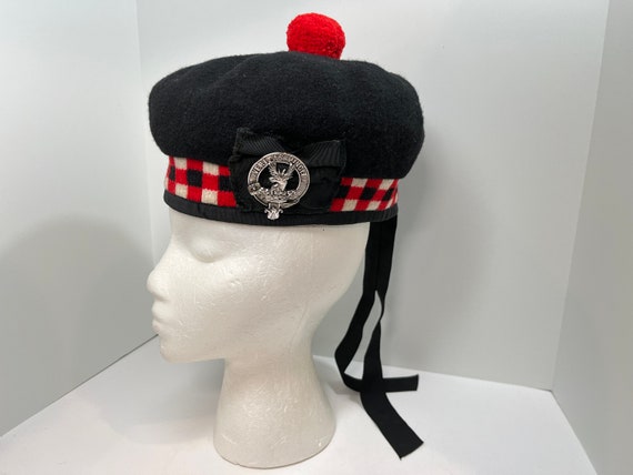 Scottish Tam , Scottish Clan , Clan Keith , Glengarry Tam , Tam O Shanter , Scottish Hat , Keith Badge , Scottish Beret , Scottish Hat