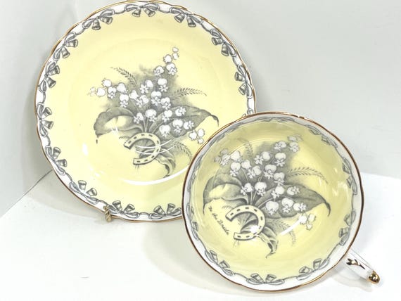 Bride Teacup, Paragon Teacup and Saucer, Double Warrant, Wedding Teacup, Gift for Her, Engagement Teacup, Gift for Friend