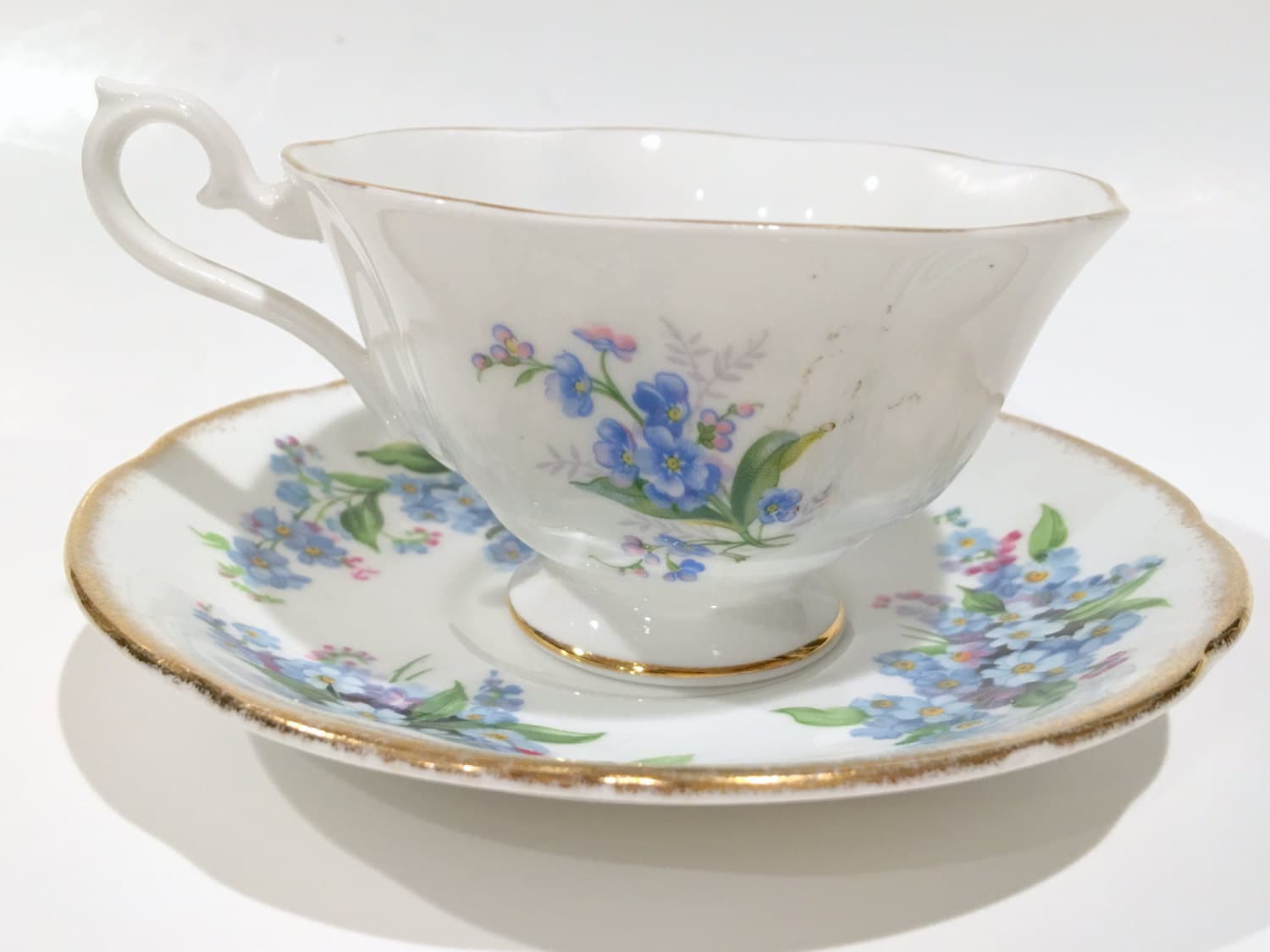 Royal Albert Tea Cup and Saucer, English Bone China Cups, Tea Set