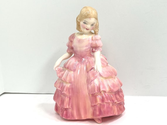 Royal Doulton, Figurine, Colonial Girl, Hand Painted, Porcelain Figurine, Antique Ceramic HN1368, Gift for Girl, Birthday Gift
