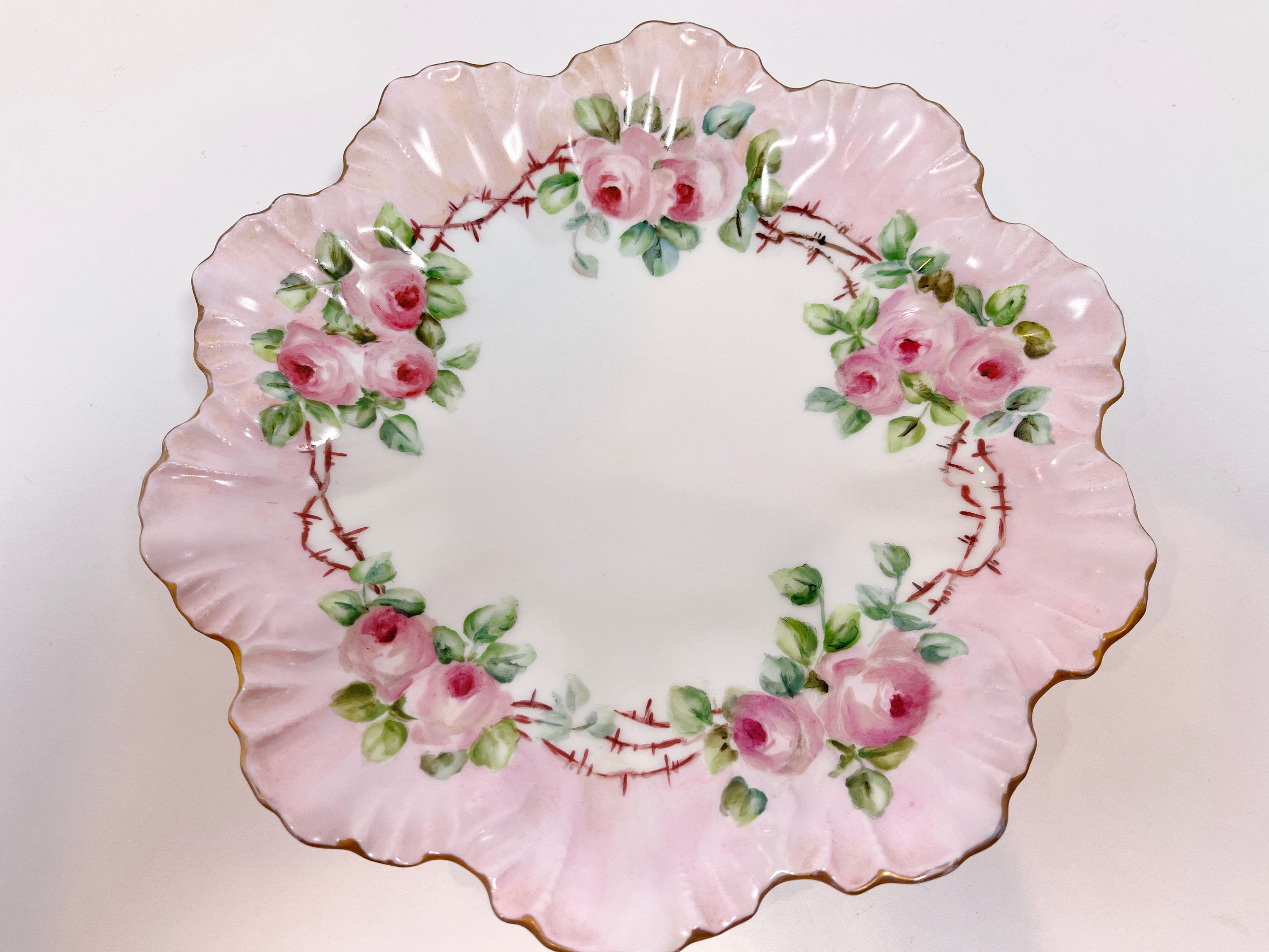 Alfred Lanternier Limoges France Plates, French Limoges Alfred Lanternier Limoges France Plates, French Limoges
