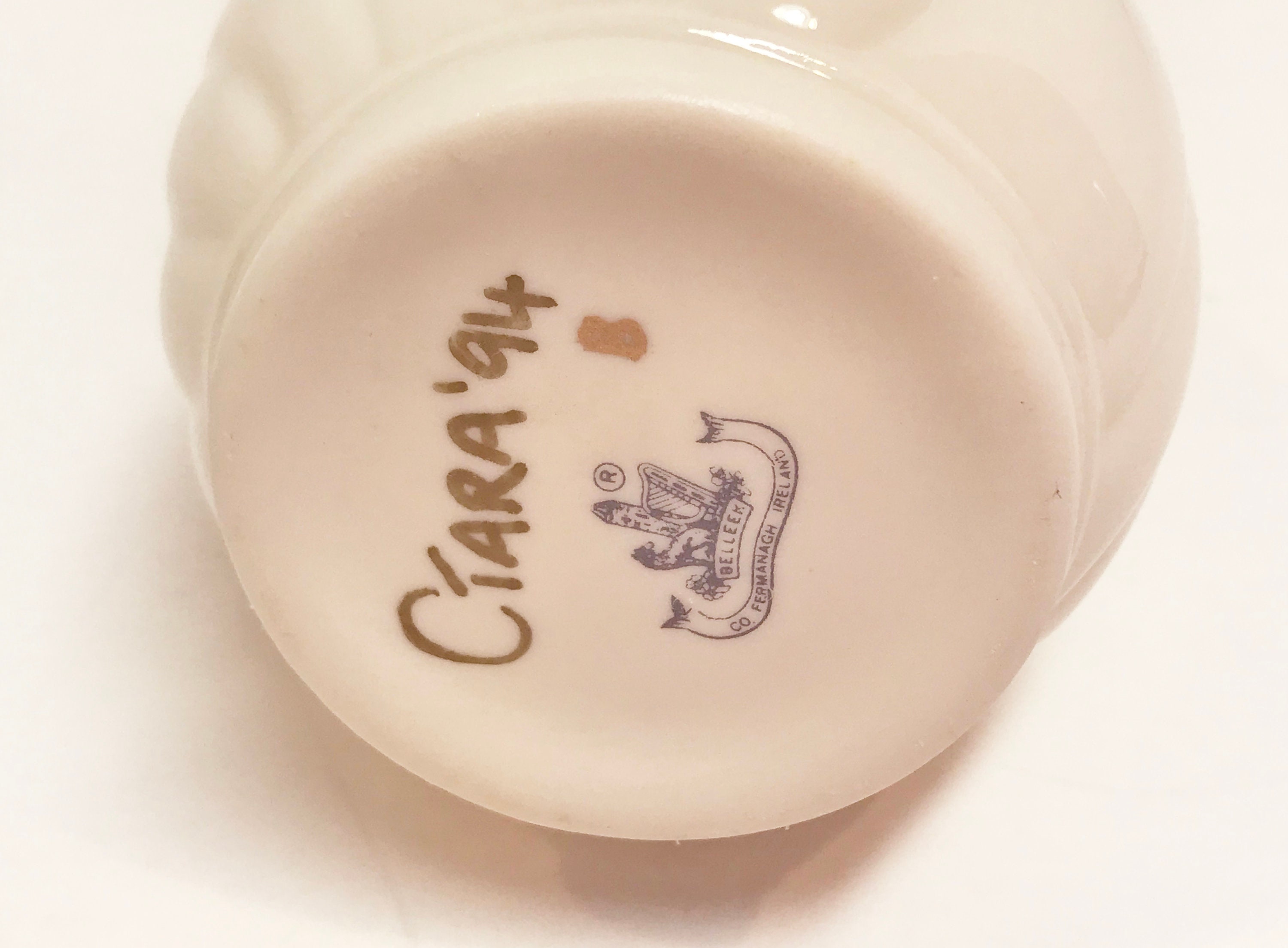 Reserved for SR, Belleek Vase, Belleek China, Irish Porcelain, Made in